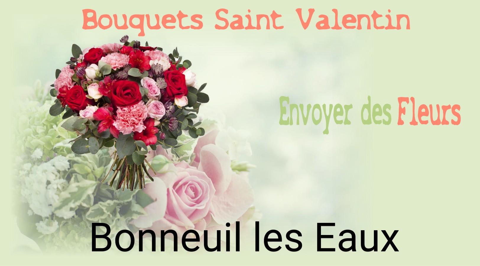 Roses de Saint-Valentin livrées à Bonneuil-les-Eaux